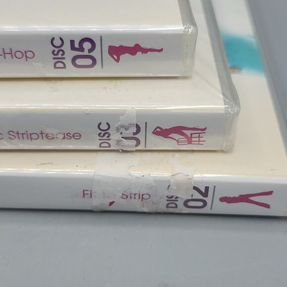 Carmen Electra Aerobic Striptease Dance Workout Lot of 3 DVDs 2, 3, & 5 Sealed - Picture 5 of 12
